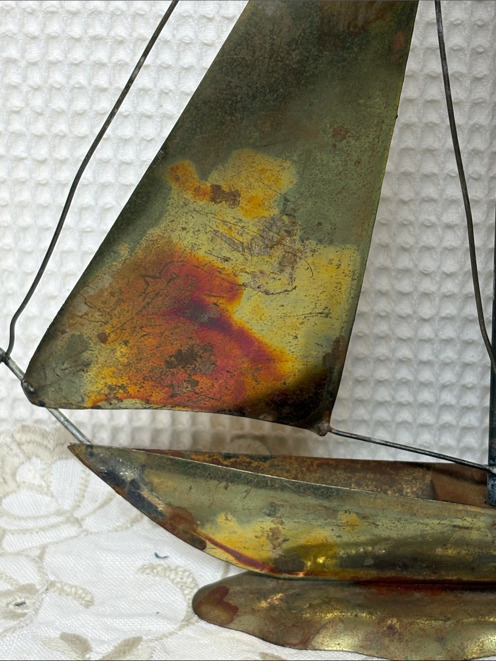 Tin sailboat - Picture 3 of 6